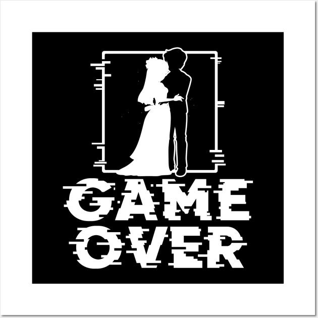 game over Wall Art by Jandjprints